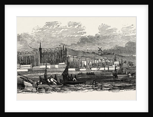 Liverpool, from Woodside, in 1846 by Anonymous