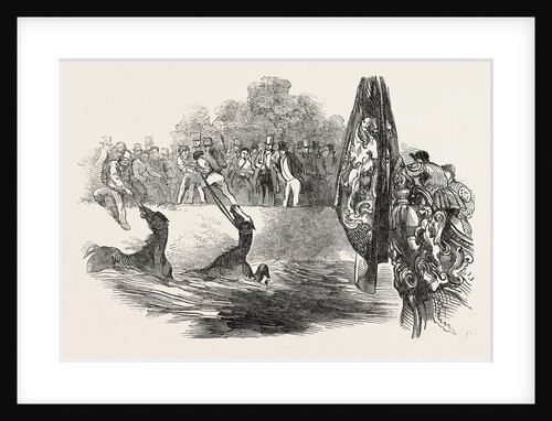 Accident at Benson Lock, 1846 by Anonymous