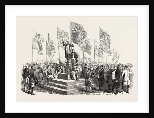 The Lord Mayor's View of the Thames: The Ceremony at the Boundary Stone, at Staines, UK, 1846 by Anonymous