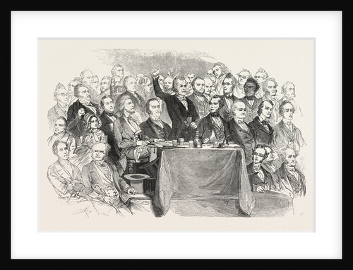 Portraits from the World Temperance Convention, at Covent Garden Theatre, London, 1846 by Anonymous