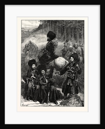 Natives of the Caucasus, North of Mingrelia, 1873 by Anonymous