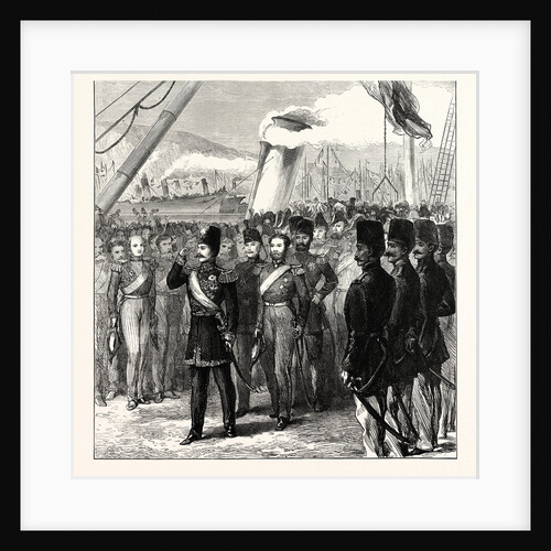 The Shah Landing at Dover, UK, 1873 by Anonymous