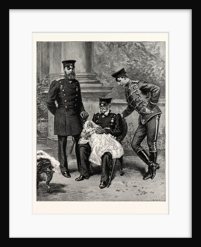 The Silver Wedding Celebration at Berlin: Four Generations of the House of Hohenzollern, 1883 by Anonymous