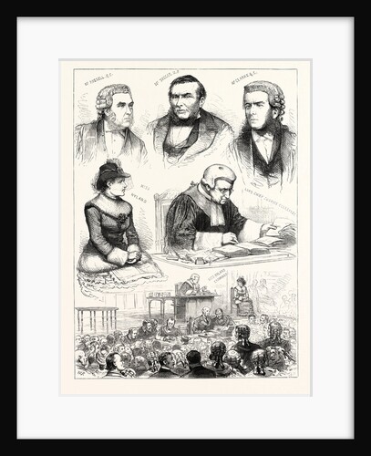 Sketches in the Royal Courts of Justice: An Interesting Trial by Anonymous