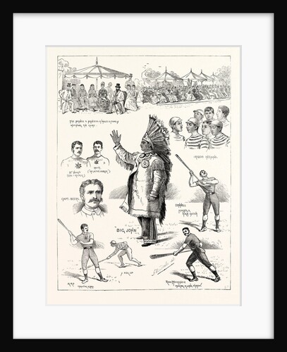 The Canadian Game of La Crosse, Played at Hurlingham, 1883 by Anonymous