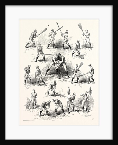 The Canadian Game of La Crosse by Anonymous