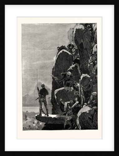 Insurrection in Northern Albania: The Manner of Fighting. 1883 by Anonymous
