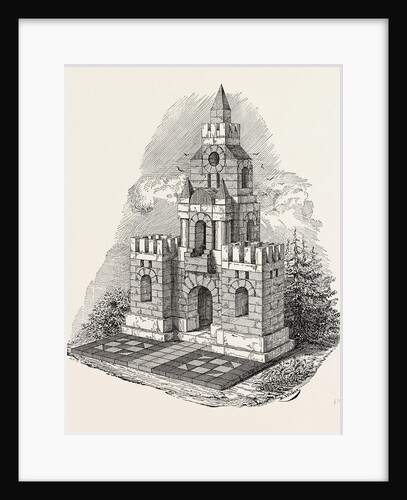 Patent Building Bricks, 1883 by Anonymous