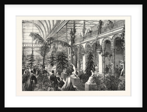 Exhibition of Sculpture in the Garden of the Horticultural Society, South Kensington, London, 1863 by Anonymous