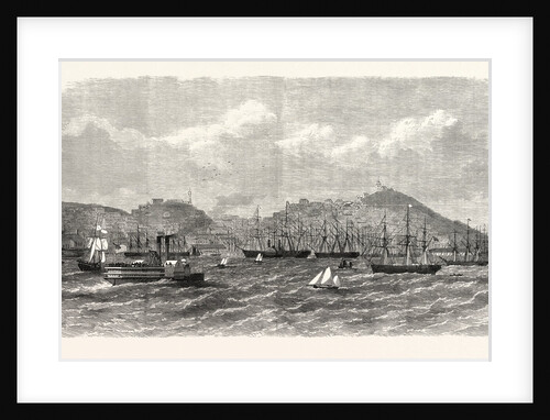 San Francisco, California, from the Bay, United States of America, 1868 by Anonymous