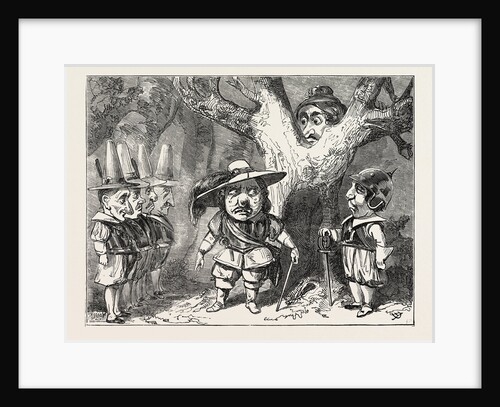 Christmas Pantomimes: City of London. Scene from the Pantomime of Oliver Cromwell by Anonymous