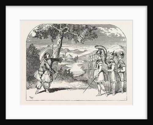 Christmas Pantomimes: Haymarket. Scene from the Fairy Burlesque of the Princess Radiant by Anonymous