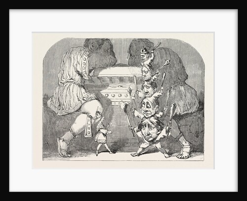 Christmas Pantomimes: Sadler's Wells. Scene from the Pantomime of Harlequin and the Yellow Dwarf by Anonymous