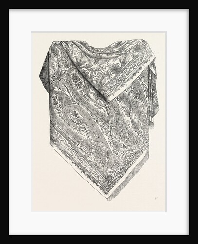 Shawl. 1851 by Anonymous