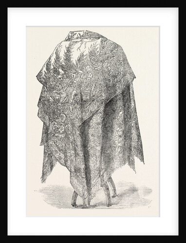 Shawl. Paris. 1851 by Anonymous