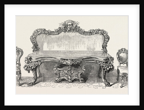 Sideboard and Chairs. 1851 by Anonymous