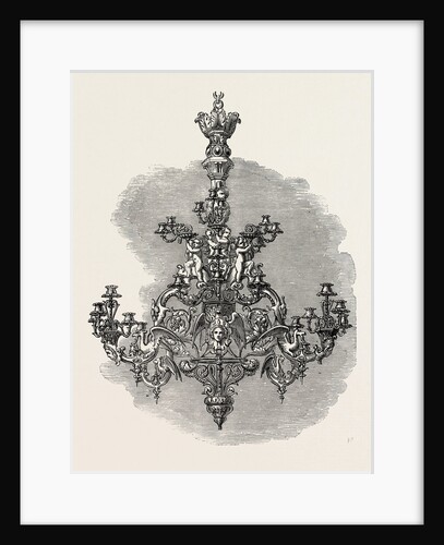 Chandelier. Hanover. 1851 by Anonymous