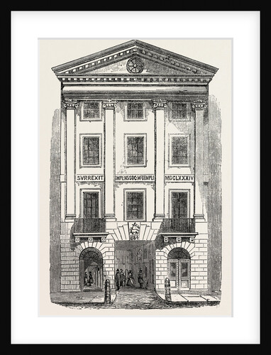 Middle Temple Gate, Fleet Street, London, 1861 by Anonymous