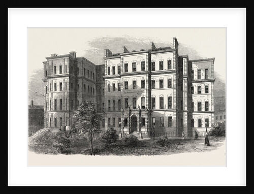 King's College Hospital, Portugal Street, Lincoln's Inn, London, 1861 by Anonymous
