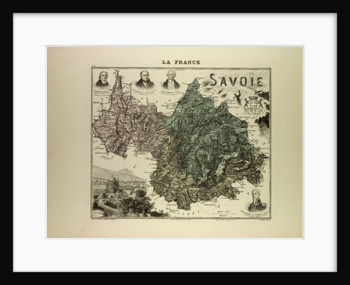 Map of Savoie by Anonymous