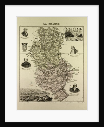 Map of Rhône by Anonymous