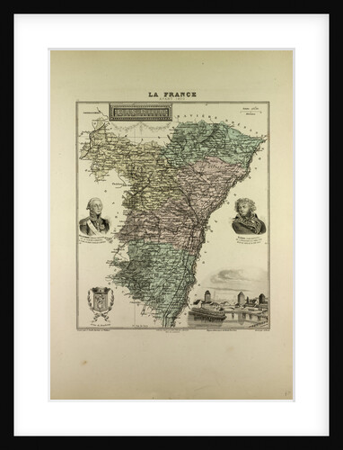 Map of Bas-Rhin by Anonymous