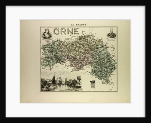 Map of Orne by Anonymous