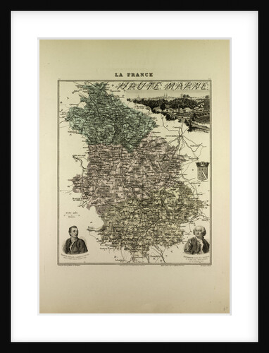 Map of Haute Marne by Anonymous