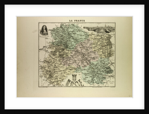 Map of Marne by Anonymous