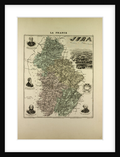 Map of Jura by Anonymous