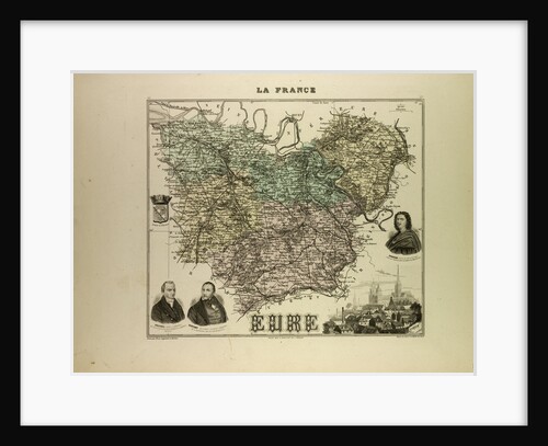 Map of Eure by Anonymous