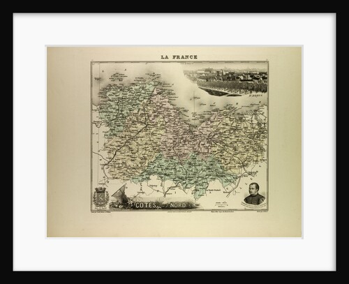 Map of Côtes Du Nord by Anonymous