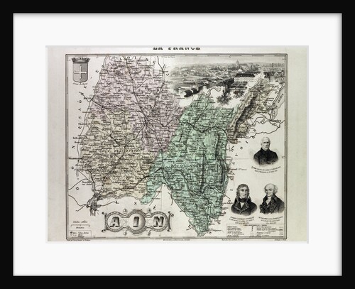 Map of Ain by Anonymous