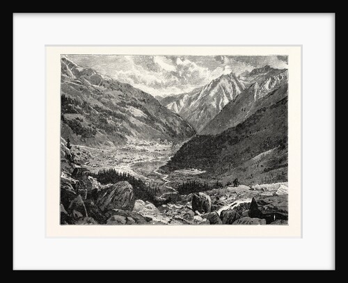 Site of the Proposed New English Church at Macugnaga Switzerland by Anonymous