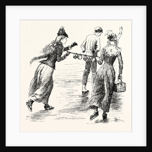 Skating: The Arrival of the Teacups by Anonymous