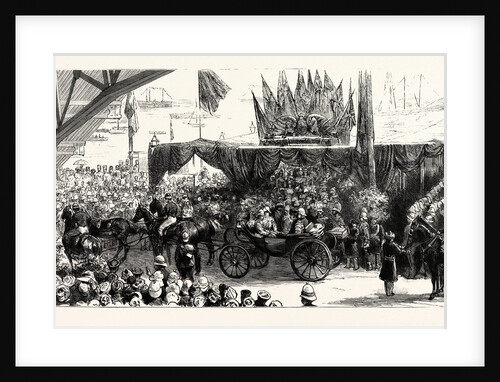 The Tour of the Czarevitch in India His Imperial Highness's Arrival at Bombay by Anonymous