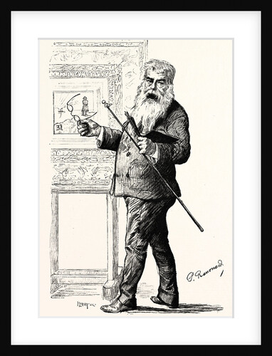 Jean Louis Ernest Meissonier the Eminent French Painter by Anonymous