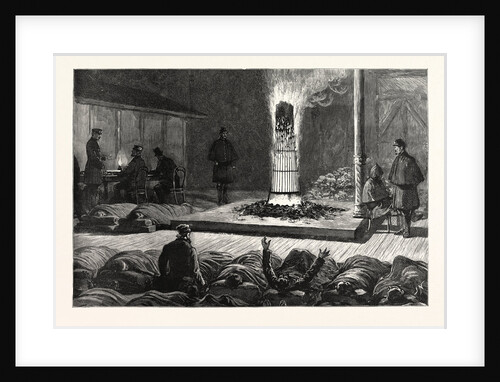The Distress in Paris: The Night Refuge for the Poor in the Palais Des Arts Libéraux on the Champs De Mars by Anonymous