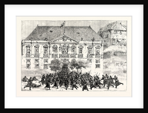 The Military Revolt at Oporto: The Government Troops Taking the Camara the Residence of the Mayor and the Last Stronghold of the Insurgents by Anonymous