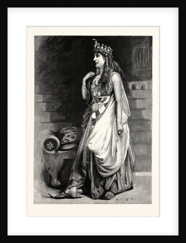 Mrs. Langtry As Cleopatra by Anonymous