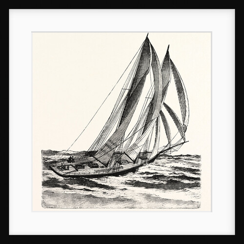 The American Schooner Dauntless by Anonymous