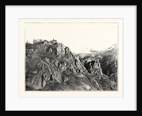 Gou Rdon an Old French Chateau Near Grasse It is Situated on the Edge of a Plateau About 3000 Feet above Sea-Level by Anonymous