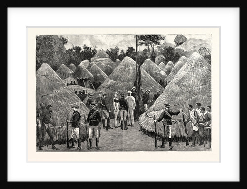 The Collision Between English and Portuguese in Manicaland: Major Forbes and Ten Troopers Arresting Th Portuguese Colonel Paiva D'Andrade and Capitan Gouveia by Anonymous