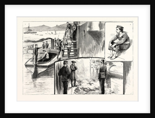 Scenes on Board H.M.S. Anson after the Catastrophe by Anonymous