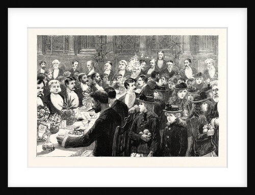 The Banquet of the Benevolent Society of St. Patrick at the First Avenue Hotel Introducing Some of the Prizewinners by Anonymous