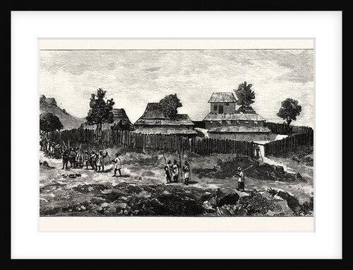 The Stockade at Kohima Between which Place and Manipur the Goorkhas Were Surrounded by Anonymous