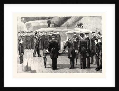 Taking the Census on Board a Man of War Married Sir! by Anonymous