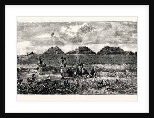 Outside of Karonga Station for a Long Time Held by a Handful of Whites against the Arabs by Anonymous