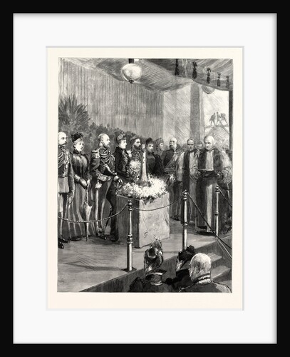 The Opening of the Royal Naval Exhibition by the Prince and Princess of Wales by Anonymous
