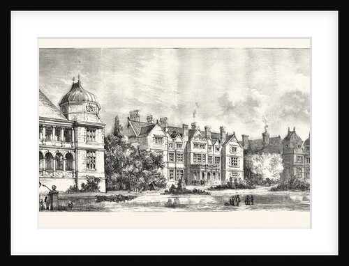 View of the Projected New Central Infirmary at Derby the Foundation Stone of which Was Laid by Her Majesty the Queen by Anonymous